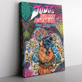 Trippy Guido Mista Six Bullets Jojo's Bizarre Adventure Canvas Print Wall Art - Kurodrip