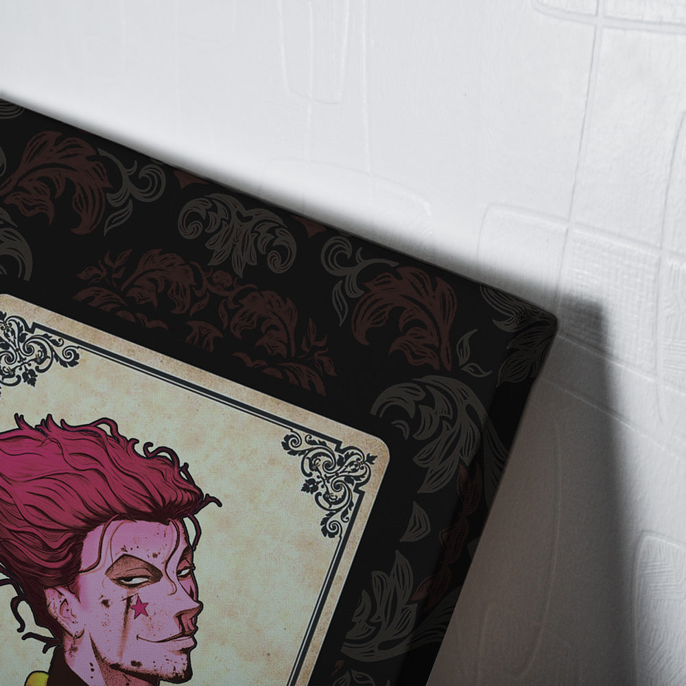 Trippy Hypnotic Eye Hisoka Hunter X Hunter Canvas Print Wall Art - Kurodrip