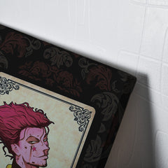 Trippy Hypnotic Eye Hisoka Hunter X Hunter Canvas Print Wall Art - Kurodrip