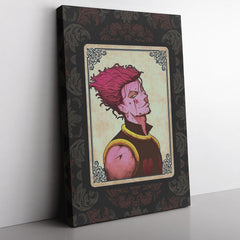 Trippy Hypnotic Eye Hisoka Hunter X Hunter Canvas Print Wall Art - Kurodrip