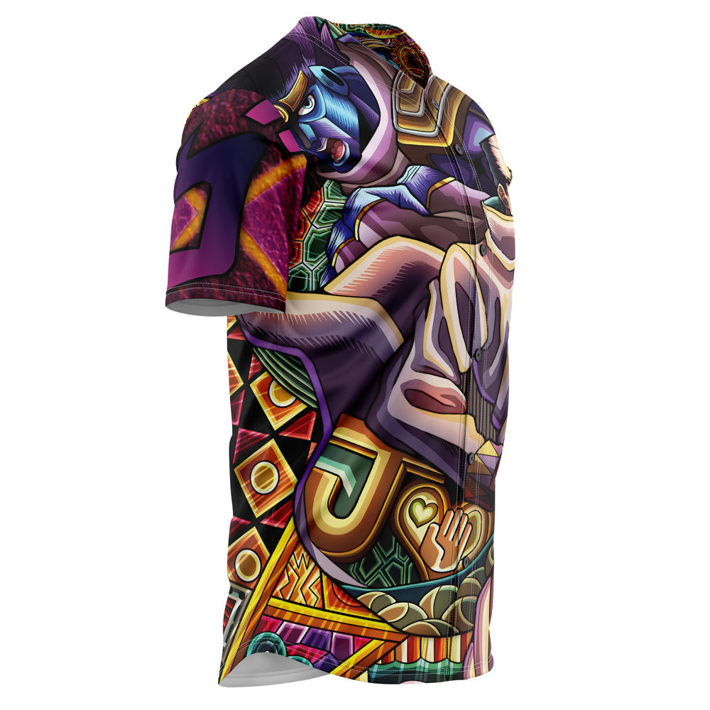 Trippy Jotaro Kujo JoJo's Bizarre Adventure Baseball Jersey