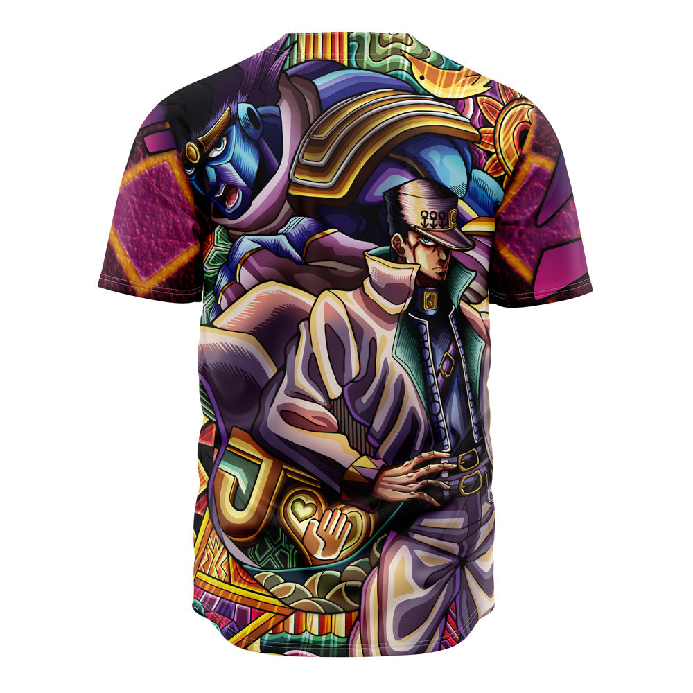Trippy Jotaro Kujo JoJo's Bizarre Adventure Baseball Jersey