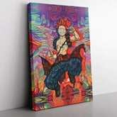 Trippy Kirishima Red Riot My Hero Academia Canvas Print Wall Art - Kurodrip