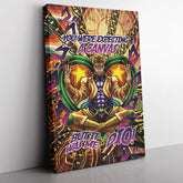 Trippy Medidating Dio It Was Me JoJo's Bizarre Adventure Canvas Print Wall Art - Kurodrip
