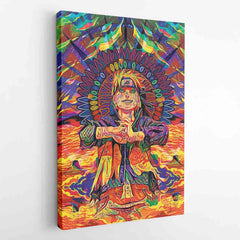 Trippy Naruto Canvas Print Wall Art - Kurodrip