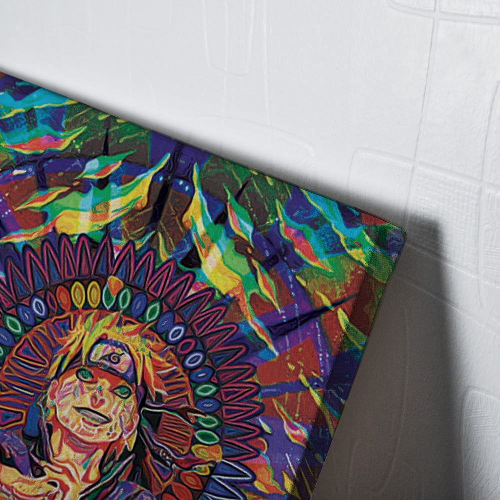 Trippy Naruto Canvas Print Wall Art - Kurodrip