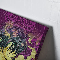 Trippy Smokin Shinsuke Gintama Canvas Print Wall Art - Kurodrip