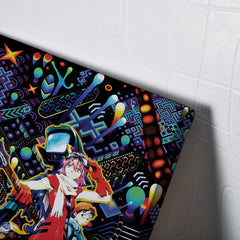 Trippy Vibing FLCL Canvas Print Wall Art - Kurodrip
