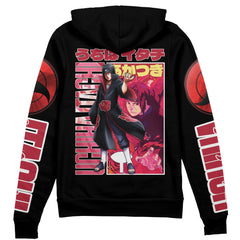 Uchiha Itachi Naruto Streetwear Zip Hoodie Jacket