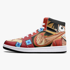 Zoro and Luffy One Piece V2 Mid 1 Basketball Shoes