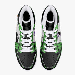 Zoro Roronoa One Piece Mid 1 Basketball Shoes