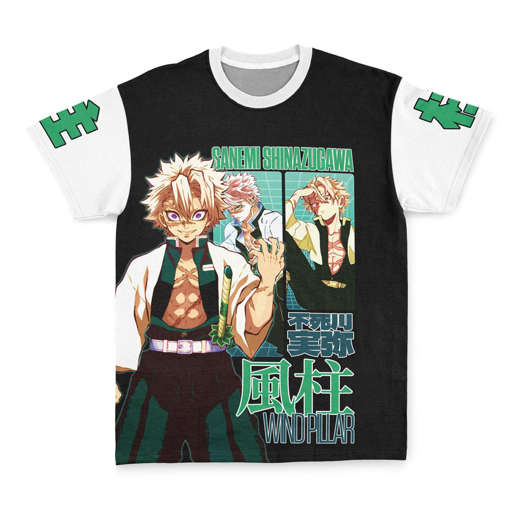 Sanemi Shinazugawa V2 Demon Slayer Streetwear T-Shirt