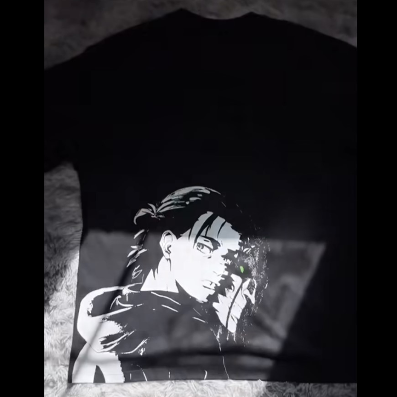 Eren Tee X Attack On Titan Oversize T Shirt - Kurodrip