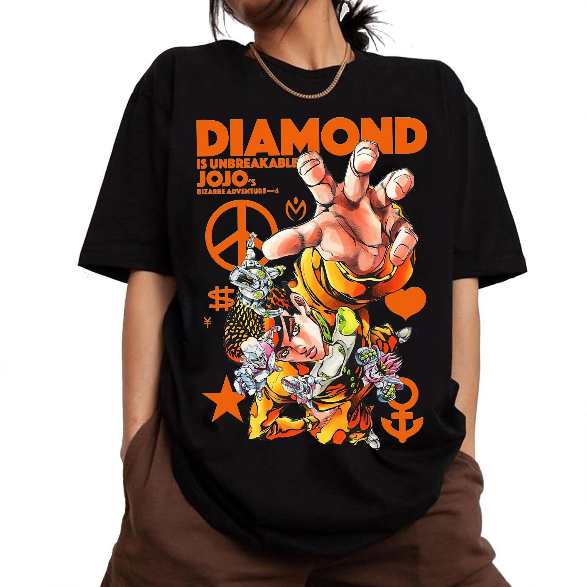 Josuke Higashikata Diamond Is Unbreakable JoJo's Bizarre Adventure Unisex T-Shirt - Kurodrip