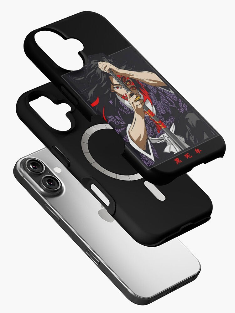 Kurodrip "Kokushibo Six Eyes" Demon Slayer Infinity Arc iPhone 116 Phone Case