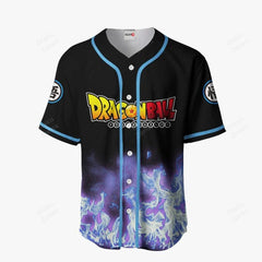 3D Anime Vegeta Fighter Blue Fire Custom Fandom - Dragon Ball Baseball Tee - Kurodrip