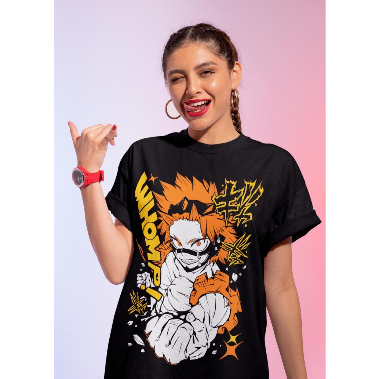 Kirishima Eijiro My Hero Academia Red Riot Bnha Mha Anime T-shirt Soft Tee, Sweatshirt, Hoodie - Kurodrip