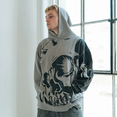Skull Knight Hoodie Anime Graphic T-Shirt for Fans - Comfortable and Durable Anime, Manga, Vintage Anime - Kurodrip