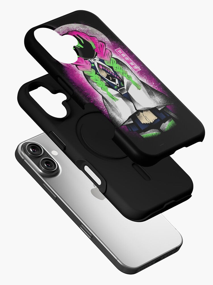 Kurodrip "9 Hashira B&W Portrait" Demon Slayer iPhone 116 Tough Case