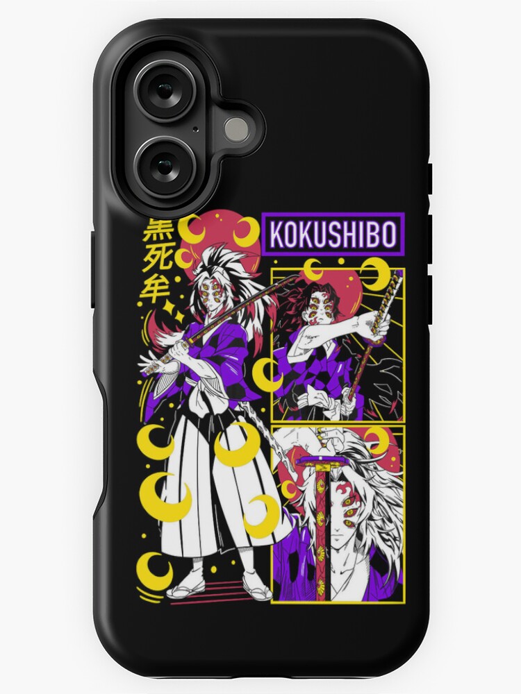 Kurodrip "Kokushibo Moon Blade" Kimetsu no Yaiba iPhone 116 Phone Case