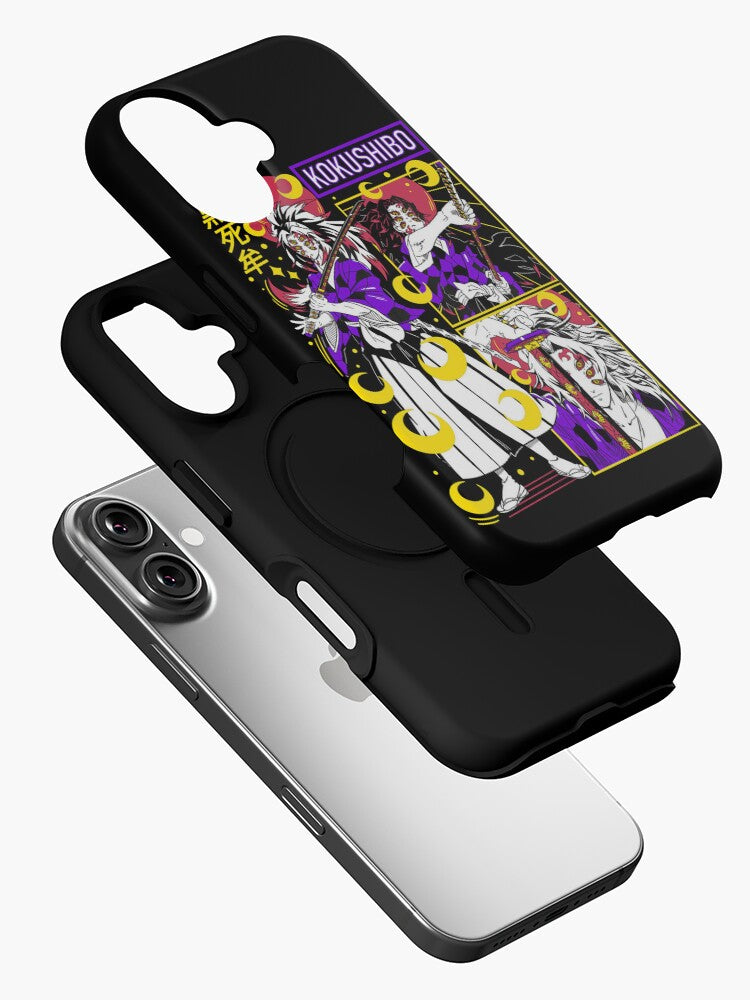 Kurodrip "Kokushibo Moon Blade" Kimetsu no Yaiba iPhone 116 Phone Case