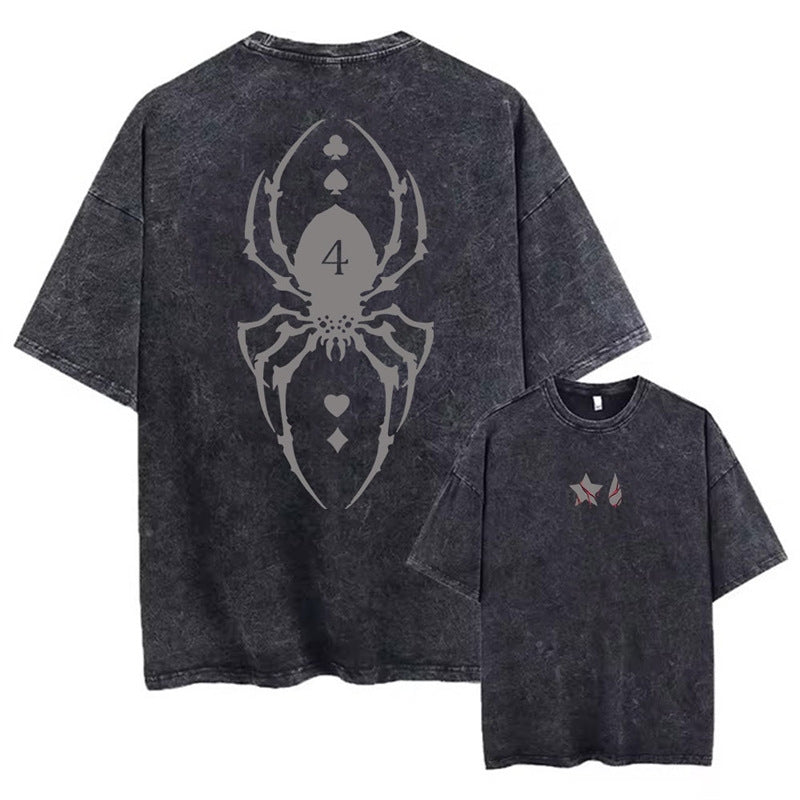Kurodrip "Phantom Troupe" Hunter x Hunter Vintage Washed Oversized T-Shirt
