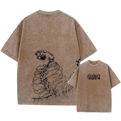 Kurodrip "Shining Centipede" Berserk Vintage Washed Oversized T-Shirt