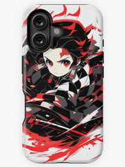 Kurodrip "Rengoku Kyojuro" Demon Slayer iPhone 116 Tough Case
