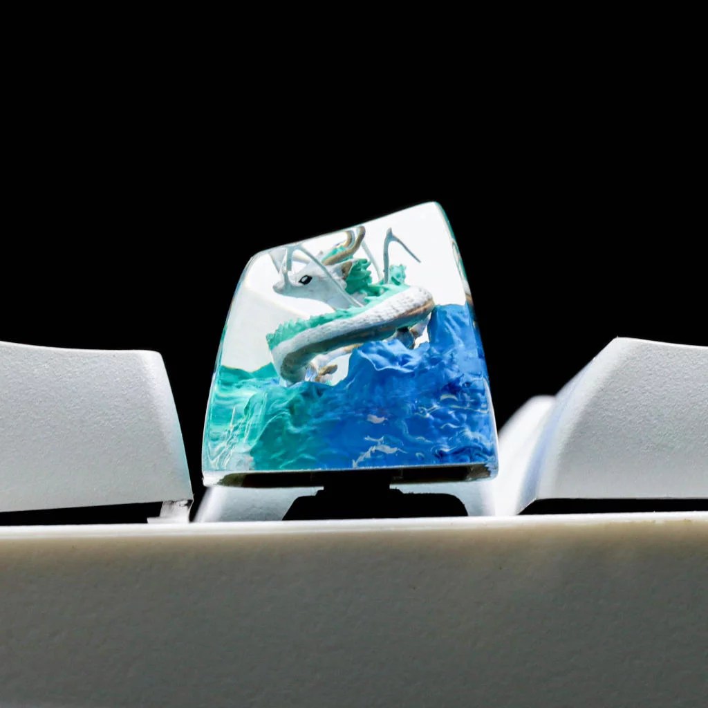 Haku Dragon Keycap - Hirosart
