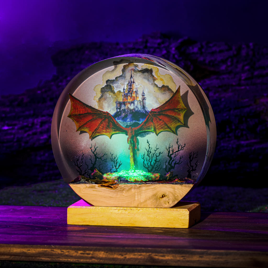 Dracarys House of the Dragon Night Lamp - Kurodrip