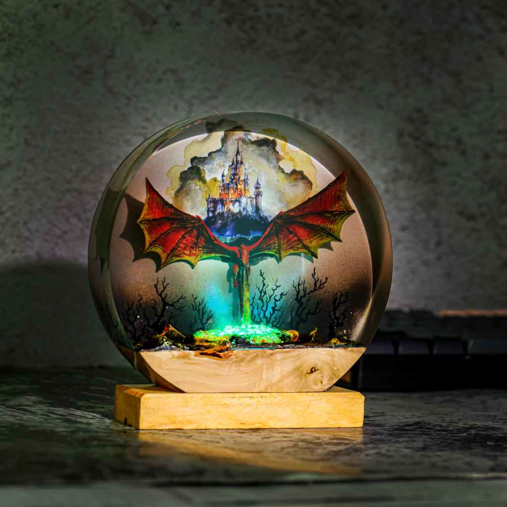 Dracarys House of the Dragon Night Lamp - Kurodrip
