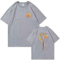 Rengoku X Sword - Demon Slayer Oversize T Shirt - Kurodrip