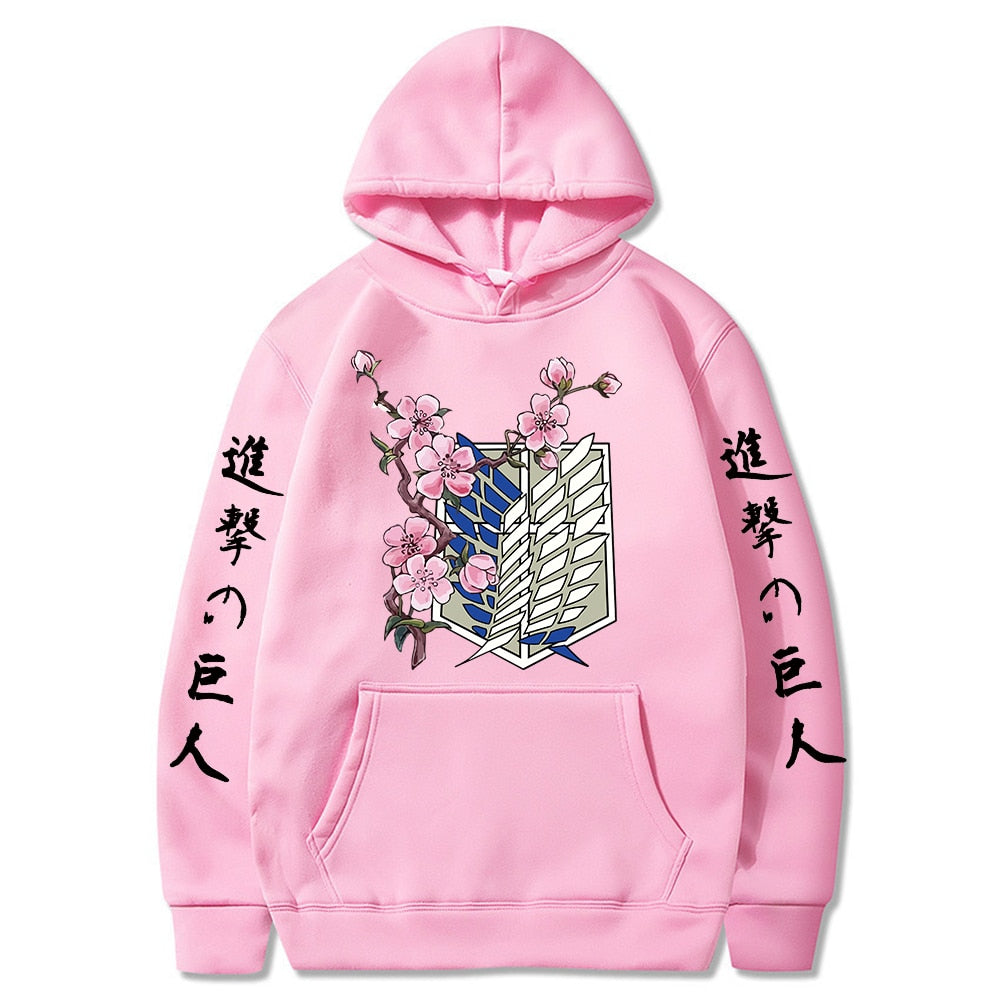 Kurodrip Survey Corps Floral Hoodie