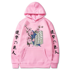 Kurodrip Survey Corps Floral Hoodie