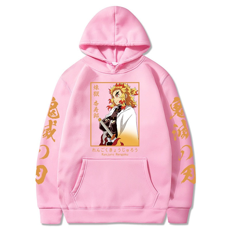 Kurodrip Kyojuro Rengoku Hoodie