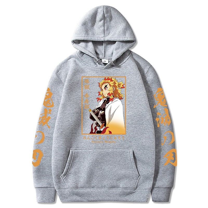 Kurodrip Kyojuro Rengoku Hoodie