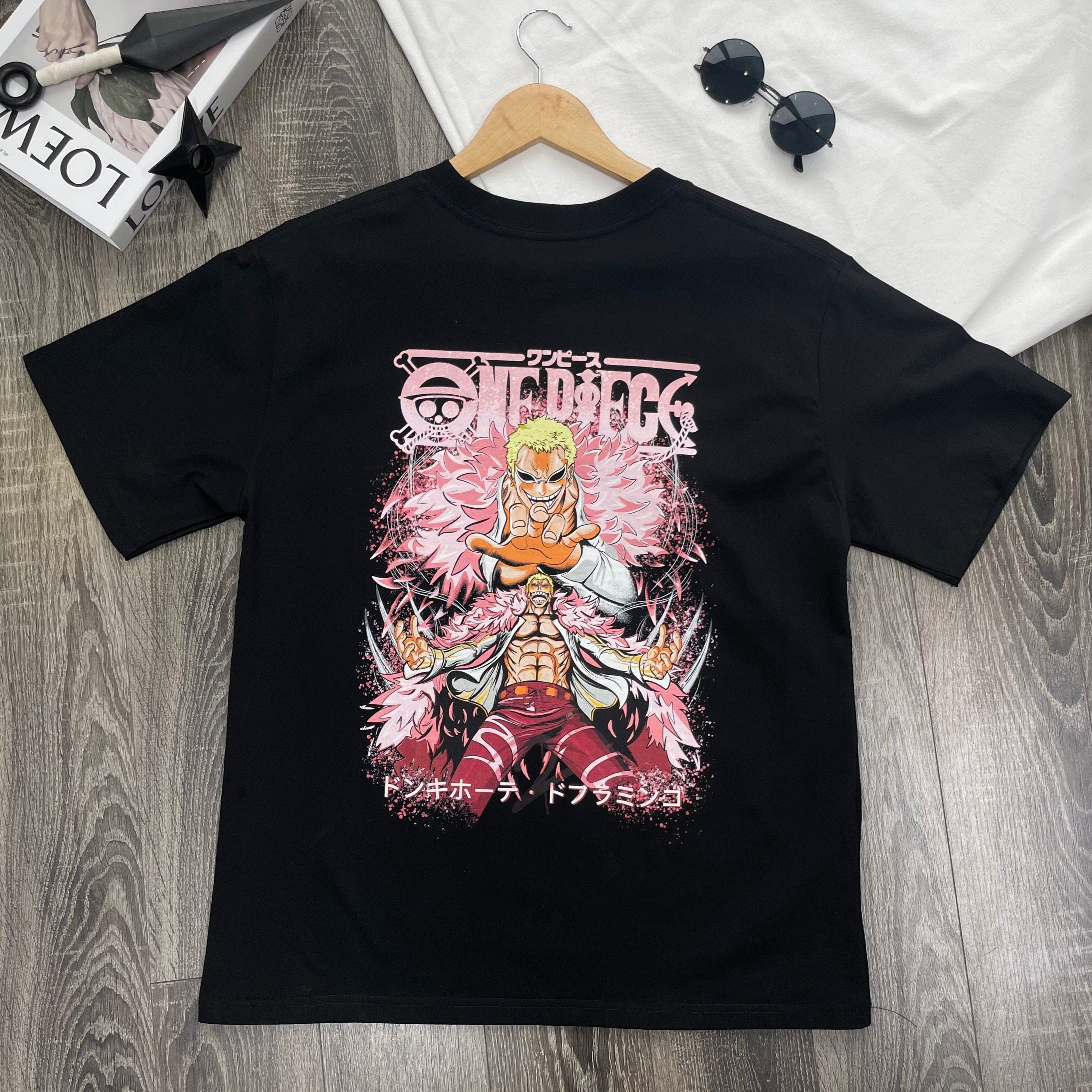 Pink Doflamingo - One Piece Oversize T Shirt - Kurodrip