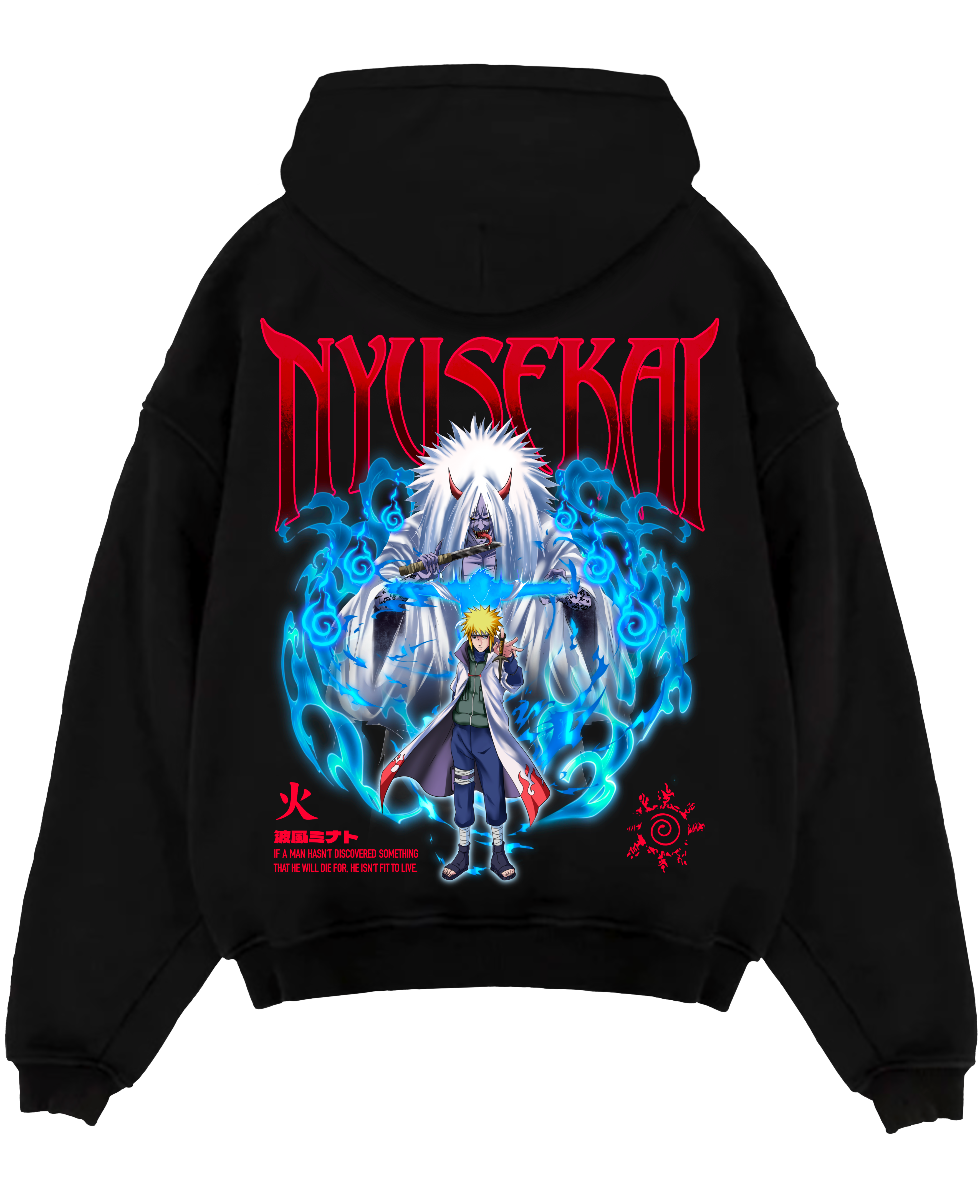 "Minato X Shiki Fuujin - Naruto Shippuden" Hoodie