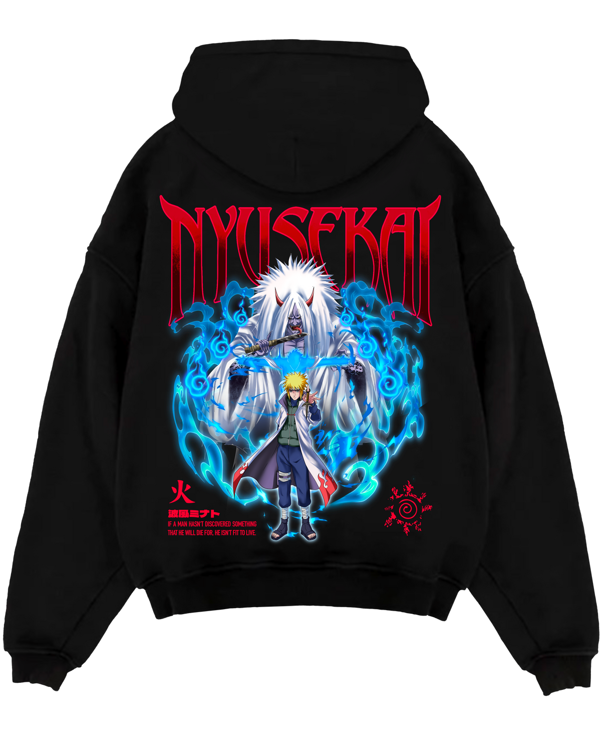 "Minato X Shiki Fuujin - Naruto Shippuden" Hoodie