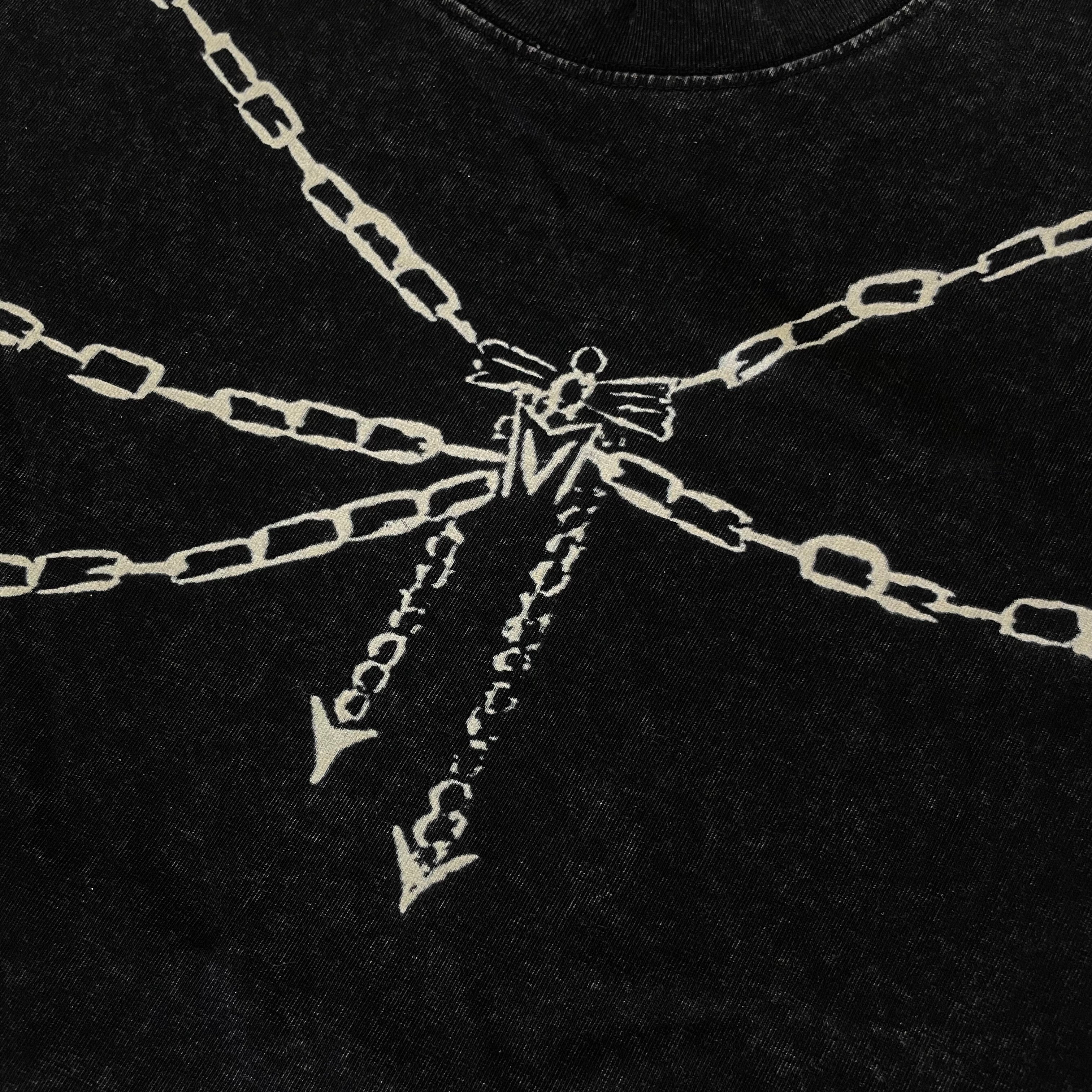 Kurodrip "Leader of the Phantom Troupe" Hunter x Hunter Vintage Washed Oversized T-Shirt