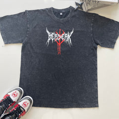 Kurodrip "Berserk Guts Anime Aesthetic Vintage Oversize T Shirt - Kurodrip