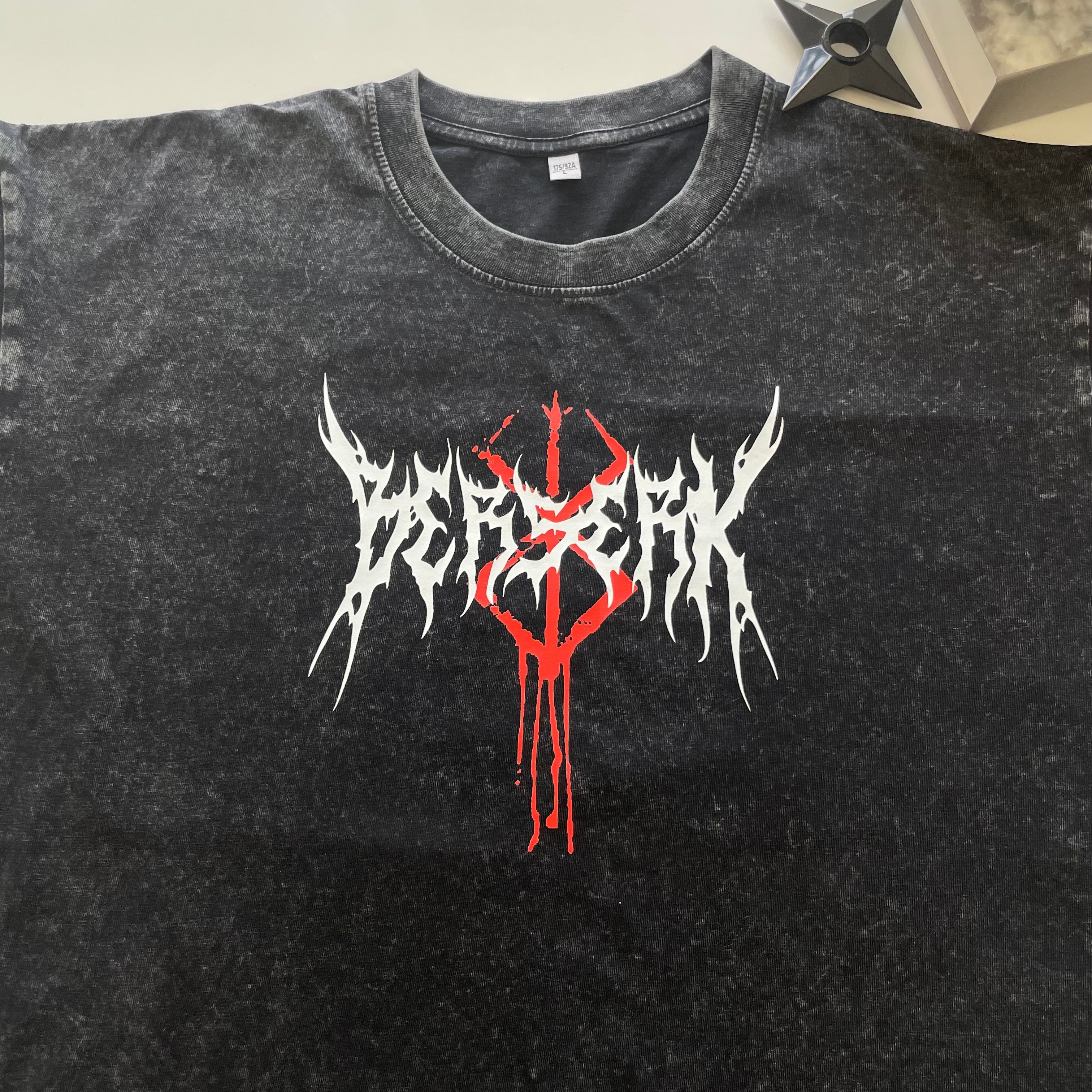 Kurodrip "Berserk Guts Anime Aesthetic Vintage Oversize T Shirt - Kurodrip