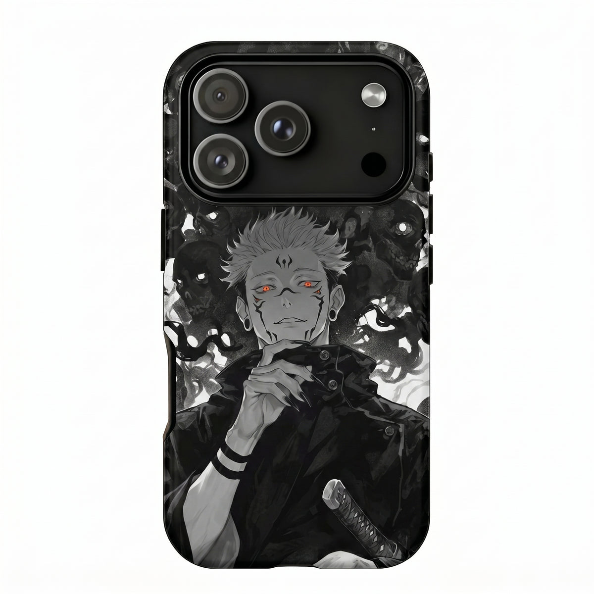 Kurodrip Sukuna Inspired Anime Dark Manga Protective Phone Case