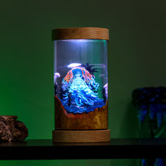 Jellyfish Lady Epoxy Night Lamp - Kurodrip