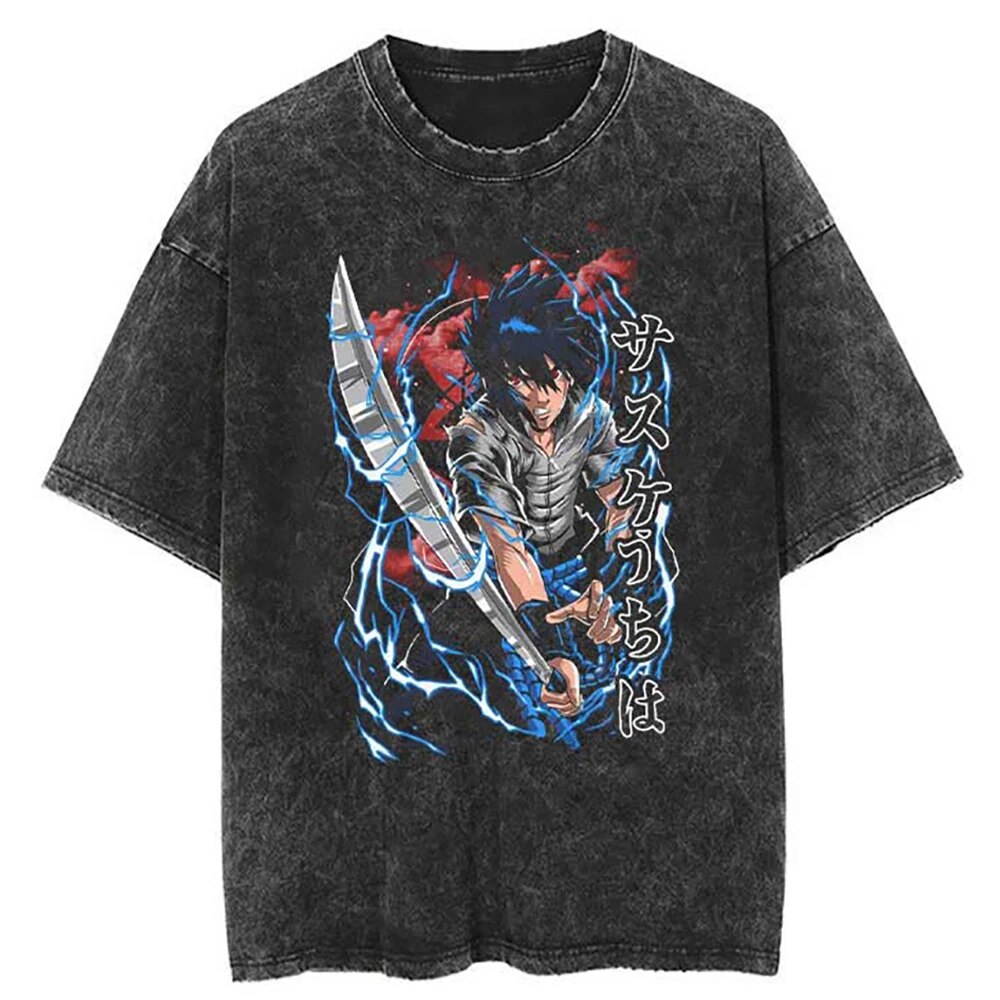 Kurodrip "Lightning Flash" Vintage Oversized T Shirt