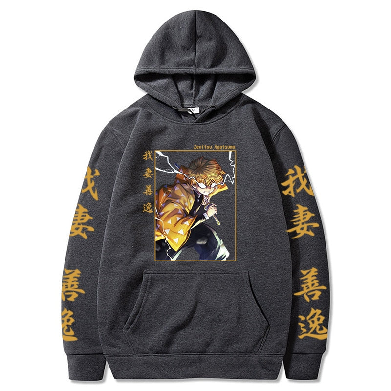 Kurodrip Agatsuma Zenitsu Hoodie