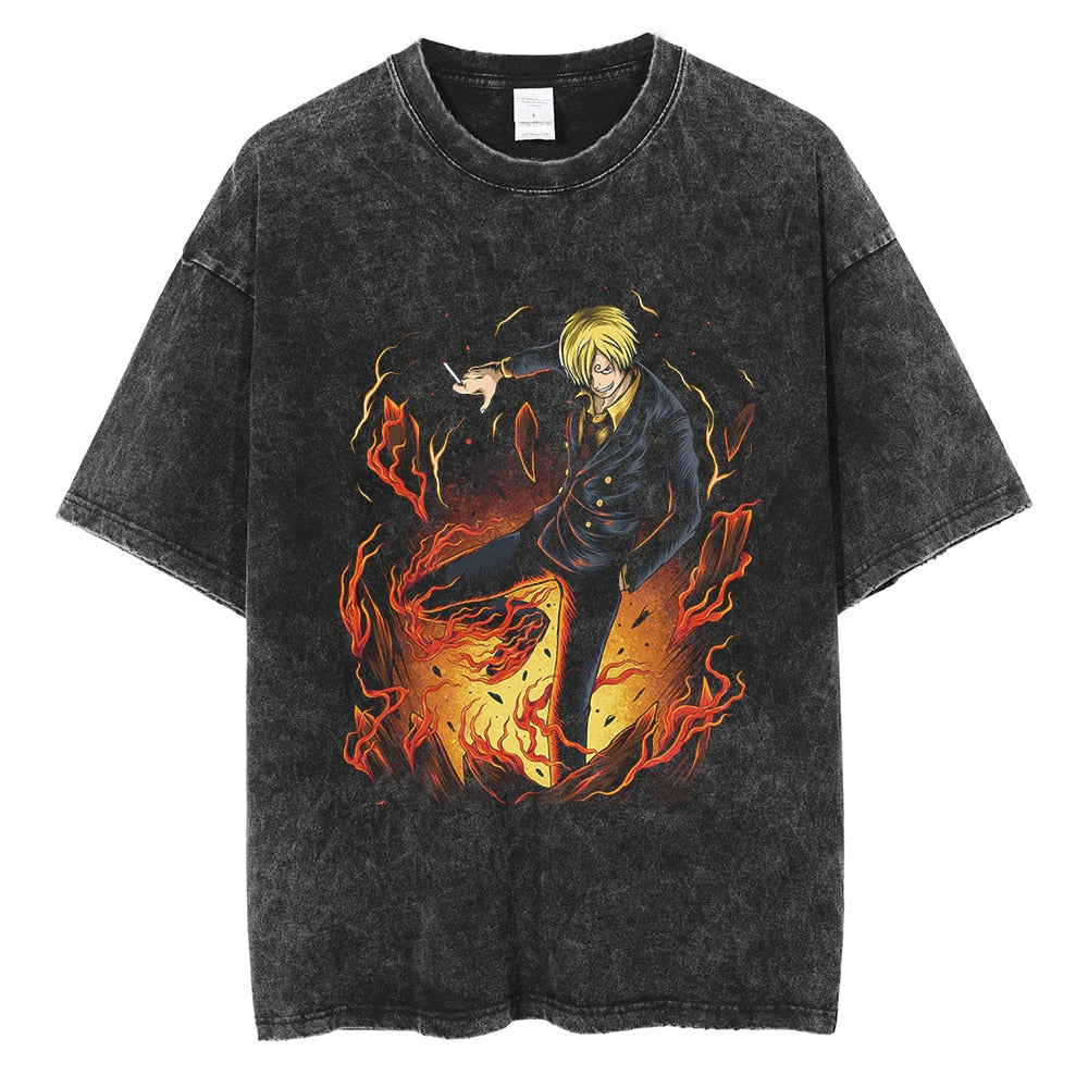 Kurodrip "Sanji" Vintage Oversized T Shirt