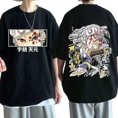 Tengen Uzui X Crazy - Demon Slayer Oversize T Shirt - Kurodrip