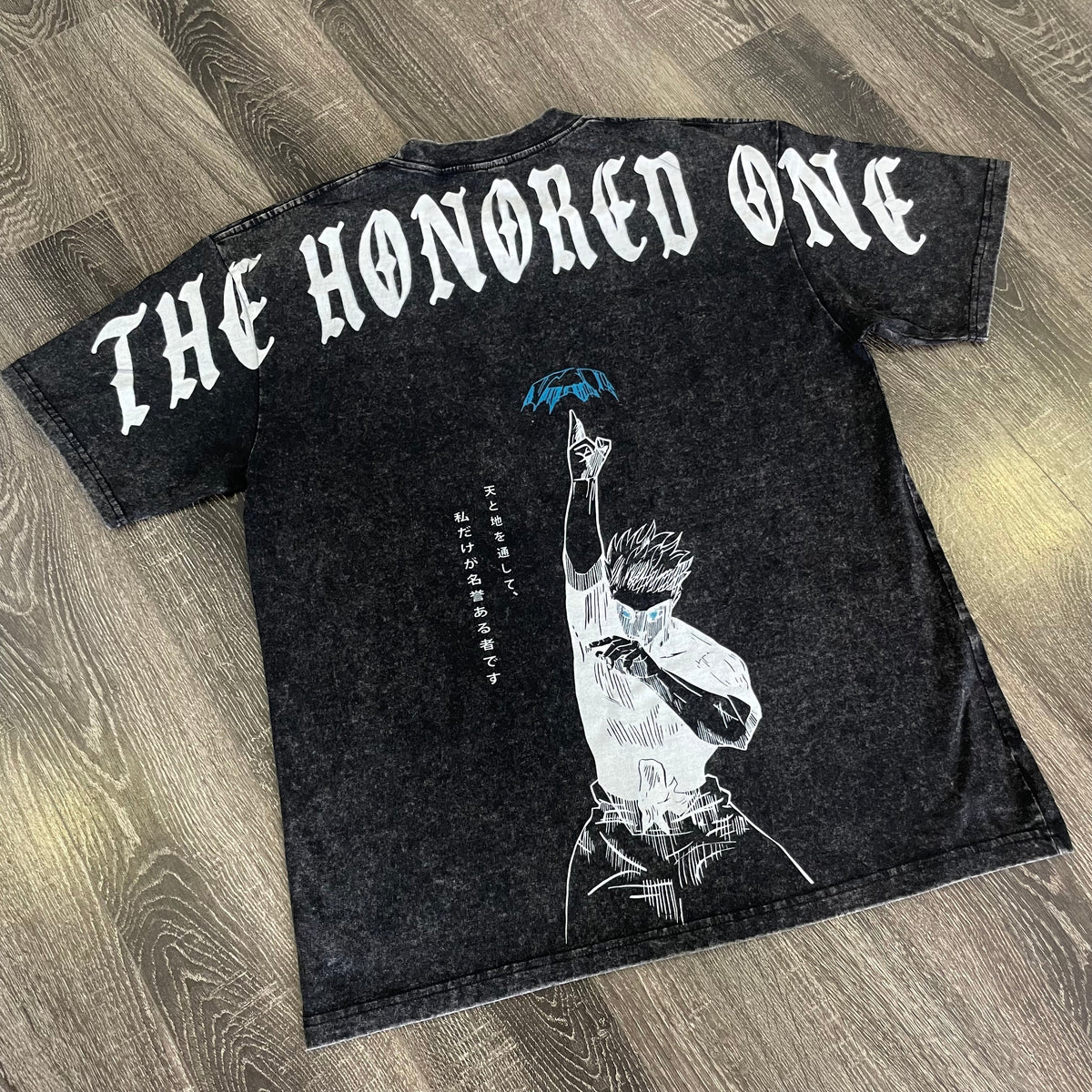 Jujutsu Kaisen T-Shirt - Kurodrip Vintage Washed Oversized Tee