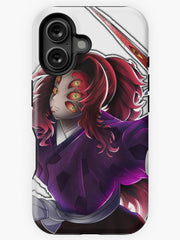 Kurodrip "Kokushibo Moon Samurai" Demon Slayer iPhone 116 Phone Case